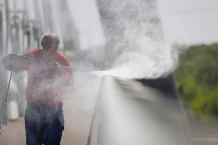 Megyeri híd, Kifü-Kar Zrt. Műtárgy tisztítás