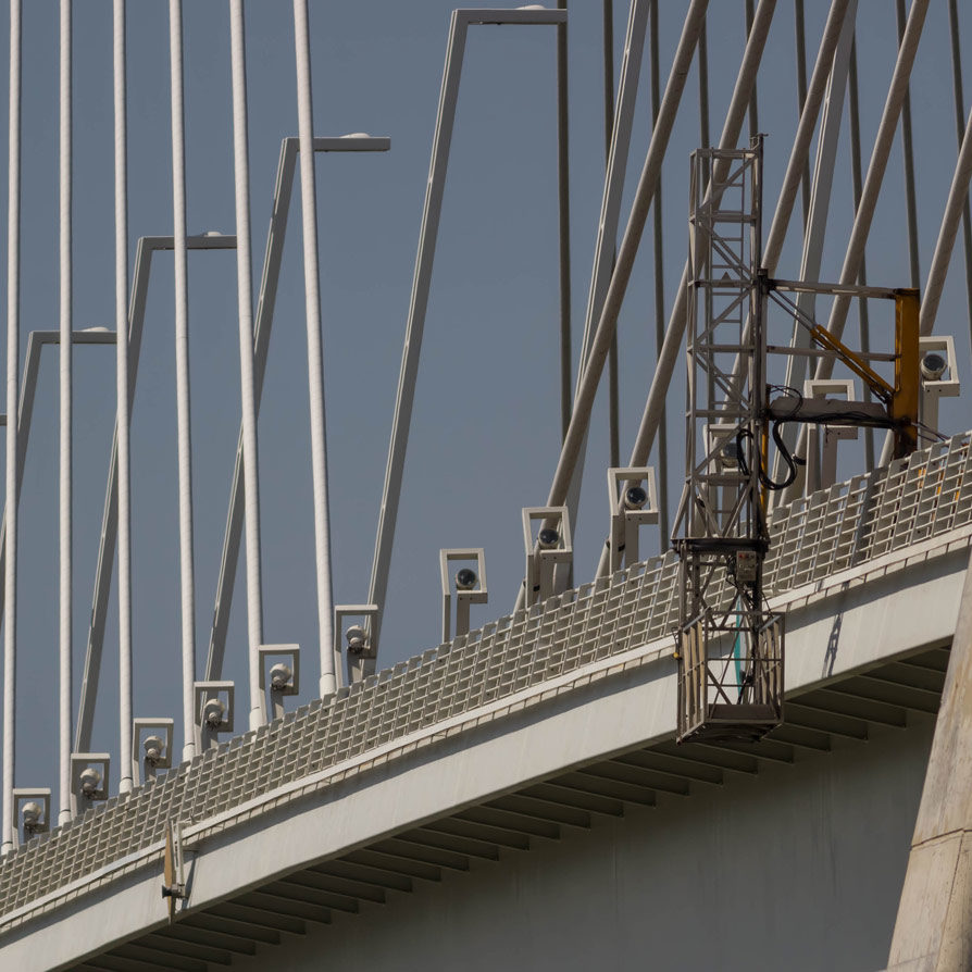Megyeri híd, Kifü-Kar Zrt. Műtárgy tisztítás