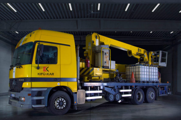 Mercedes Barin AB 13 Hídvizsgáló gép, Kifü-Kar Zrt., Hídmosás