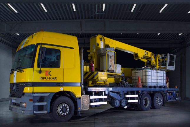 Mercedes Barin AB 13 Hídvizsgáló gép, Kifü-Kar Zrt., Hídmosás