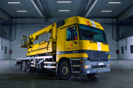 Mercedes Barin AB 13 Hídvizsgáló gép, Kifü-Kar Zrt., Hídmosás