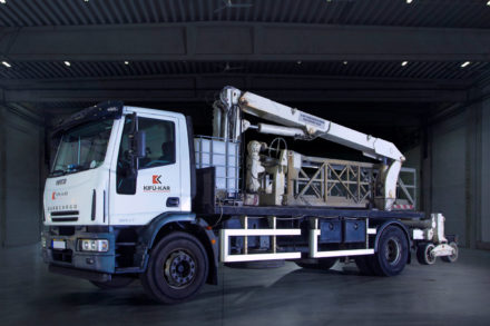 Iveco Berger Gigant Hídvizsgáló gép, Kifü-Kar Zrt., Hídmosás