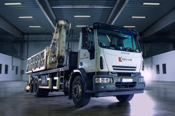 Iveco Berger Gigant Hídvizsgáló gép, Kifü-Kar Zrt., Hídmosás