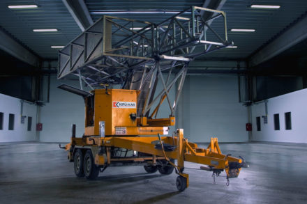 Vontatható hídvizsgálógép MBI 45, Kifü-Kar Zrt., Hídmosás