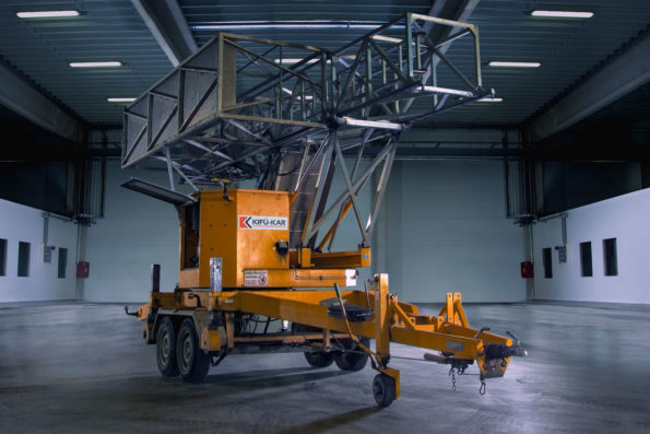 Vontatható hídvizsgálógép MBI 45, Kifü-Kar Zrt., Hídmosás